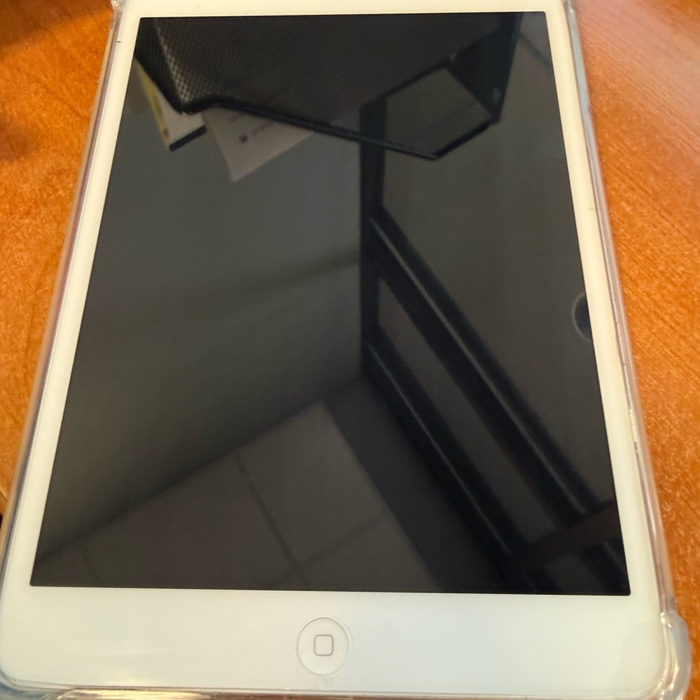 Apple iPad with Silver with Cover and screen protector